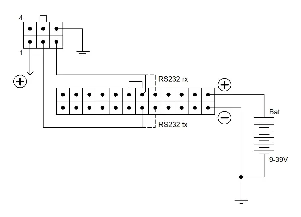 Подключение SCIEL READER Lite по RS-232